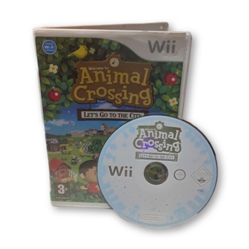 Pre-owned Animal Crossing Lets Go To The City - Wii Game SALE - Own4Less